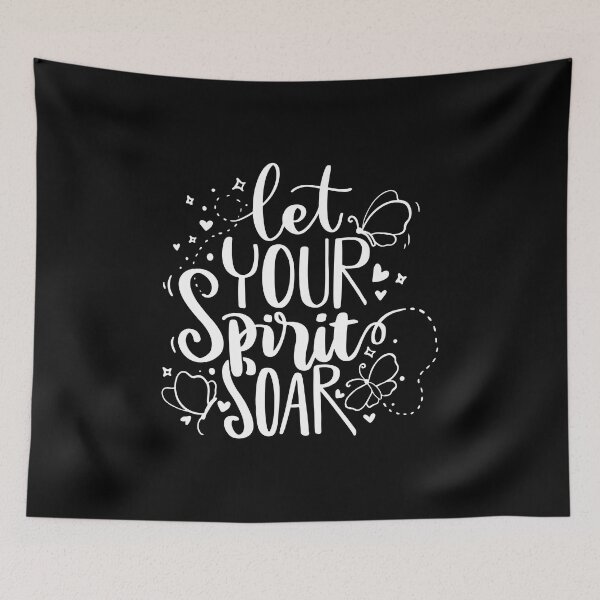 Item preview, Let Your Spirit Soar (white) designed and sold by Daluyong.