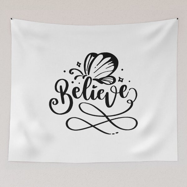 Item preview, Believe (black) designed and sold by Daluyong.