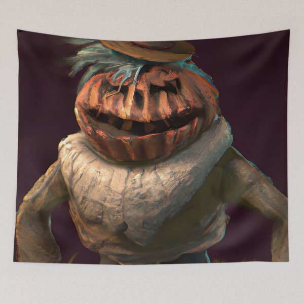 Item preview, Pumkin Head Scarecrow designed and sold by AbstraktTheArt.