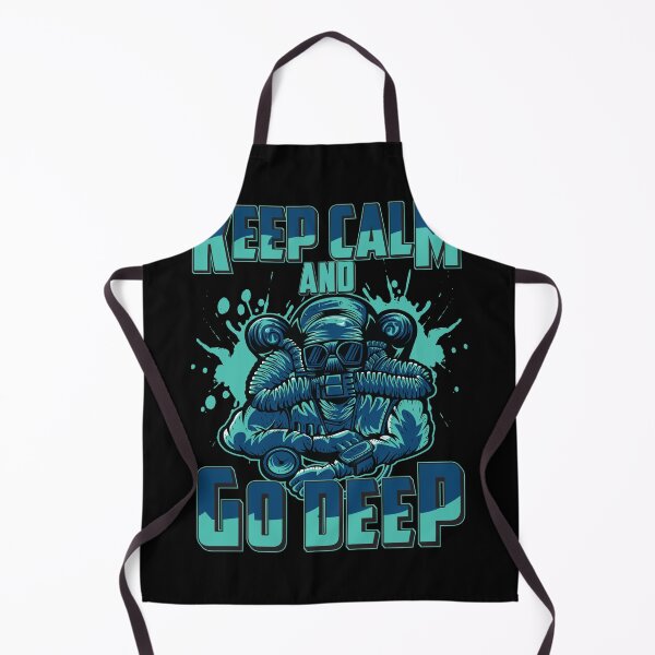 Item preview, Ceep Calm And Go Deep Funny Technical Diving designed and sold by StrongShirts.