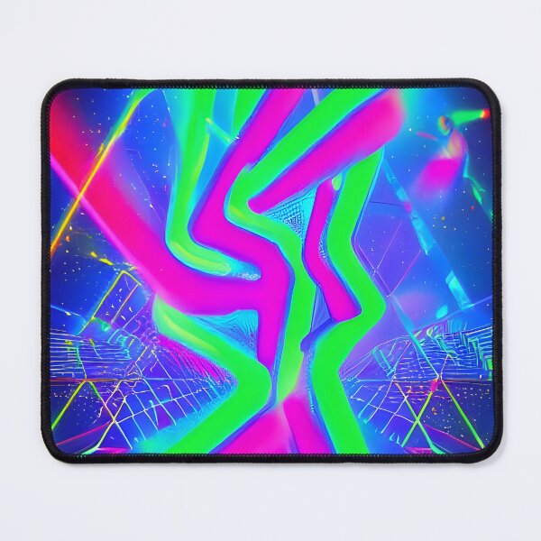 Item preview, 1990's Style Rave Music No.4 - Astral Cosmic AI Illustration designed and sold by Recall-Design.
