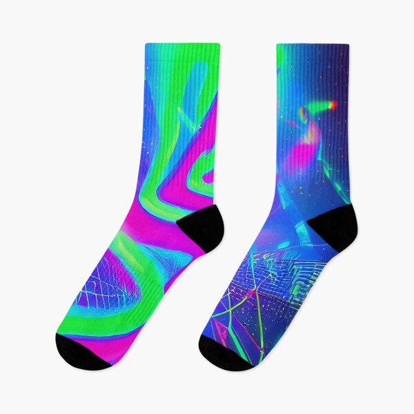 Item preview, 1990's Style Rave Music No.4 - Astral Cosmic AI Ilustración designed and sold by Recall-Design.