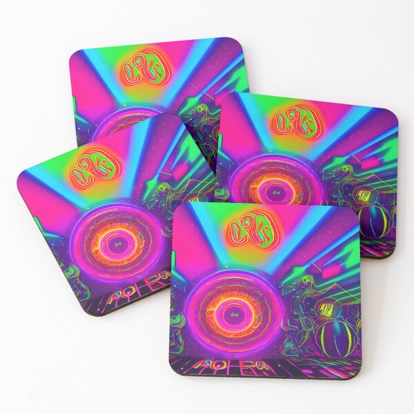 Item preview, 1990's Style Rave Music No.5 - Astral Cosmic AI Ilustración designed and sold by Recall-Design.