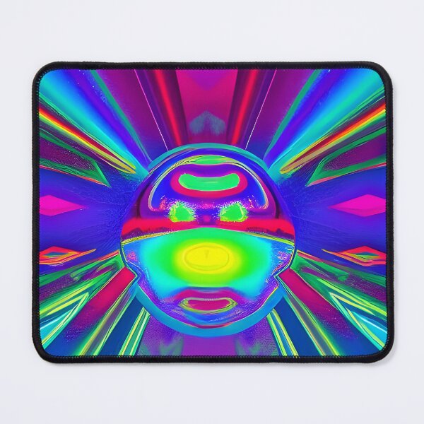 Item preview, 1990's Style Rave Music No.6 - Astral Cosmic AI Illustration designed and sold by Recall-Design.