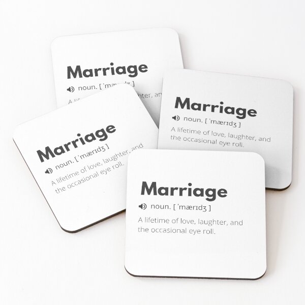 Item preview, Funny Marriage Definition designed and sold by Funny  Definition.