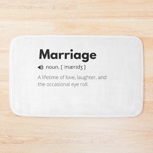 Item preview, Funny Marriage Definition designed and sold by Funny  Definition.