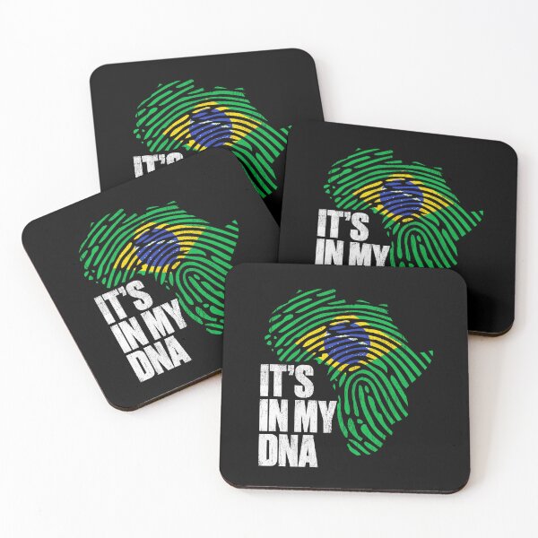Item preview, Afro-Brazilian It's In My DNA Melanin Afro-Latino Latina Brazil designed and sold by QueenOfPrint.