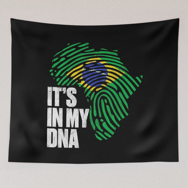 Item preview, Afro-Brazilian It's In My DNA Melanin Afro-Latino Latina Brazil designed and sold by QueenOfPrint.