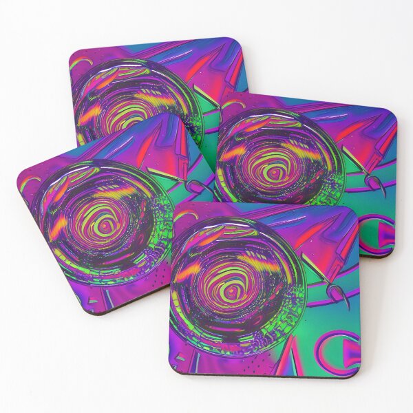 Item preview, 1990's Style Rave Music No.7 - Astral Cosmic AI Illustration designed and sold by Recall-Design.