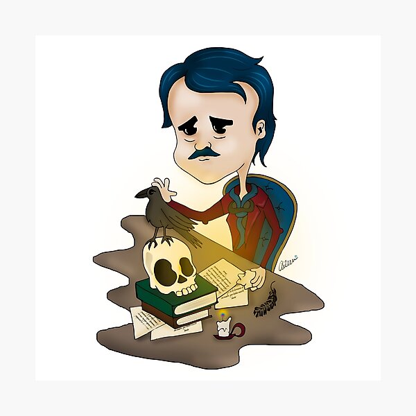 Edgar Allan Poe Photographic Print