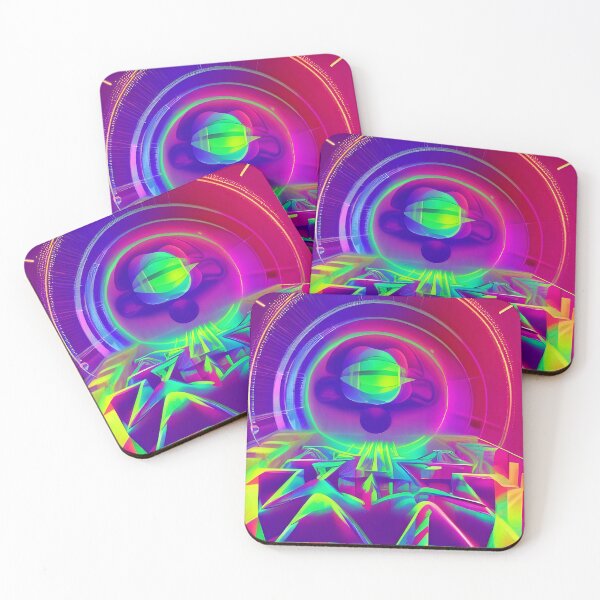 Item preview, 1990's Style Rave Music No.8 - Astral Cosmic AI Ilustración designed and sold by Recall-Design.