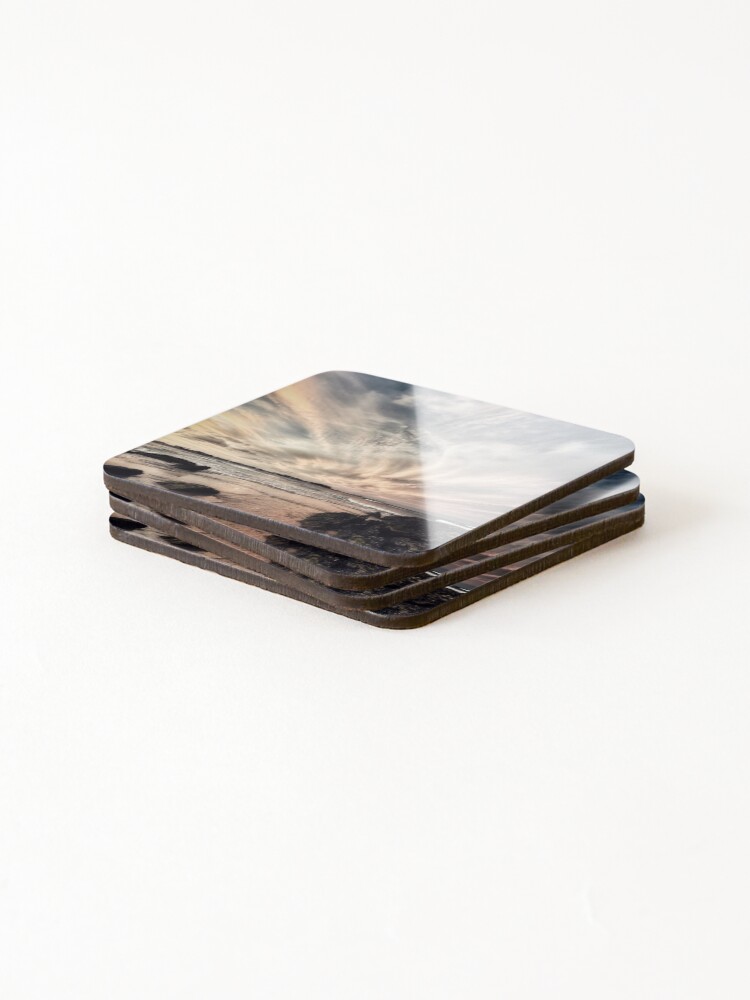Thumbnail 4 of 5, Coasters (Set of 4), Snapper Rocks Sunset designed and sold by goodieg.
