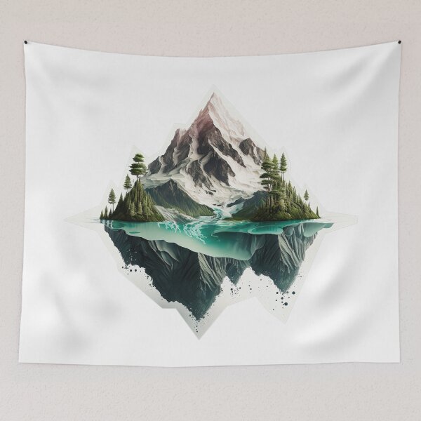Item preview, Floating mountain designed and sold by Kadhaf.