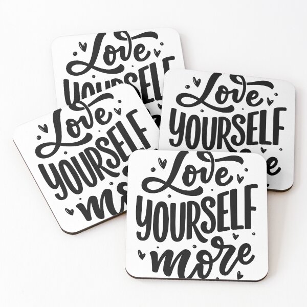 Item preview, Love Yourself More (black) designed and sold by Daluyong.