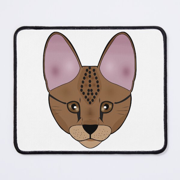 Item preview, Savannah cat face designed and sold by MaxFilms.