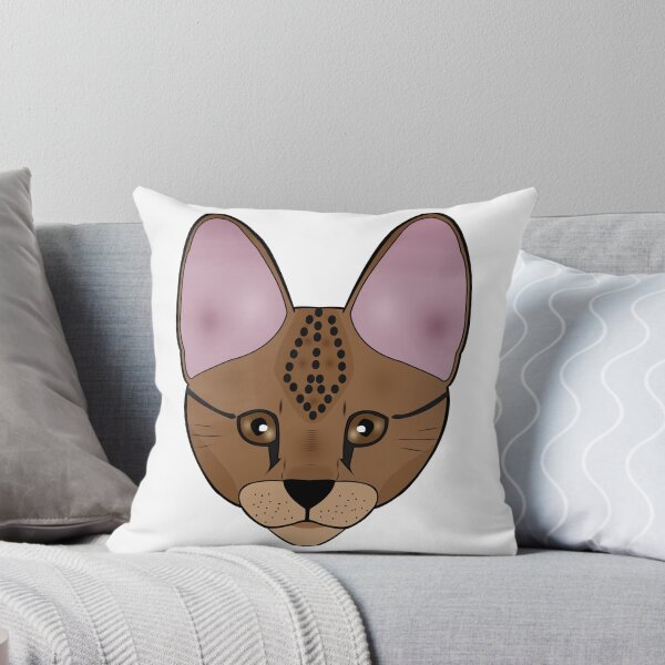Item preview, Savannah cat face designed and sold by MaxFilms.