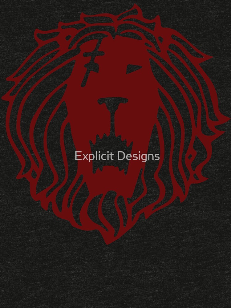 "Lion's Sin of Pride (Tattoo Edition) [Back Print]" T