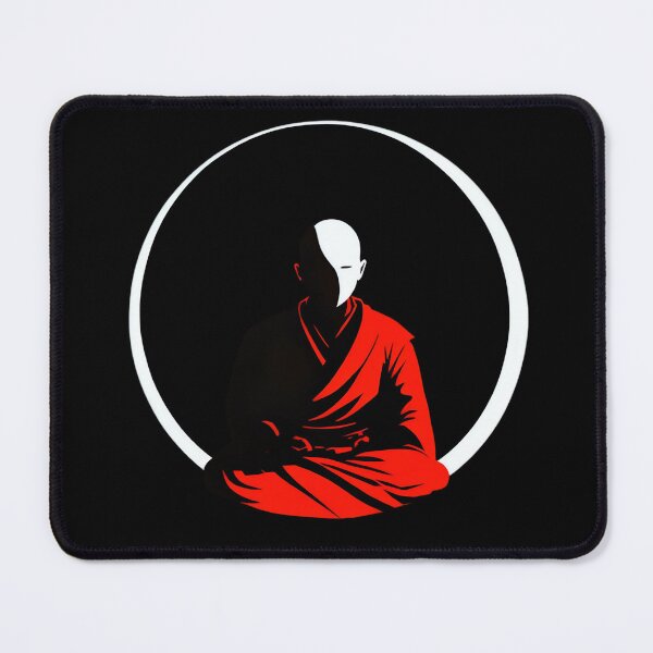 Item preview, Buddhist monk meditating  designed and sold by Christolamber.
