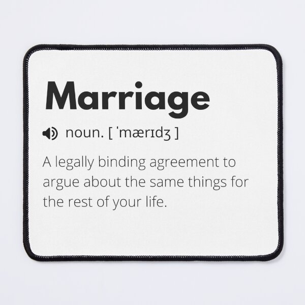 Item preview, Funny Marriage Definition designed and sold by Funny Definition.