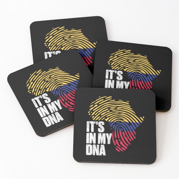 Item preview, Afro-Colombian It's In My DNA Melanin Afro-Latino Latina Colombia designed and sold by QueenOfPrint.