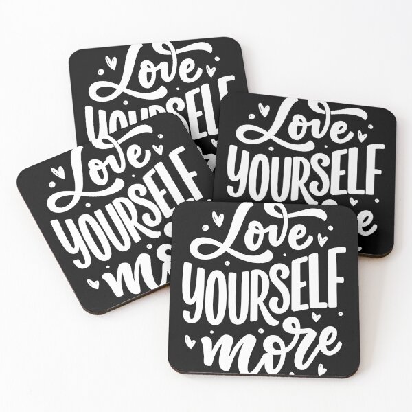 Item preview, Love Yourself More (white) designed and sold by Daluyong.