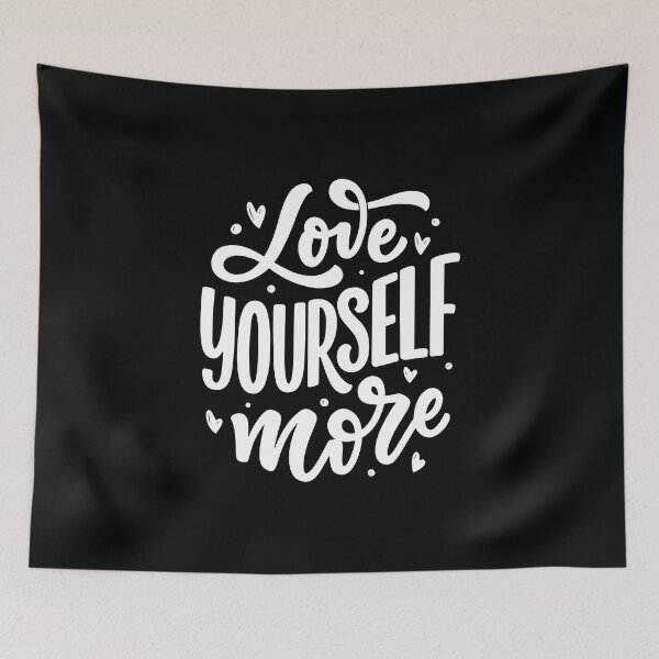 Item preview, Love Yourself More (white) designed and sold by Daluyong.