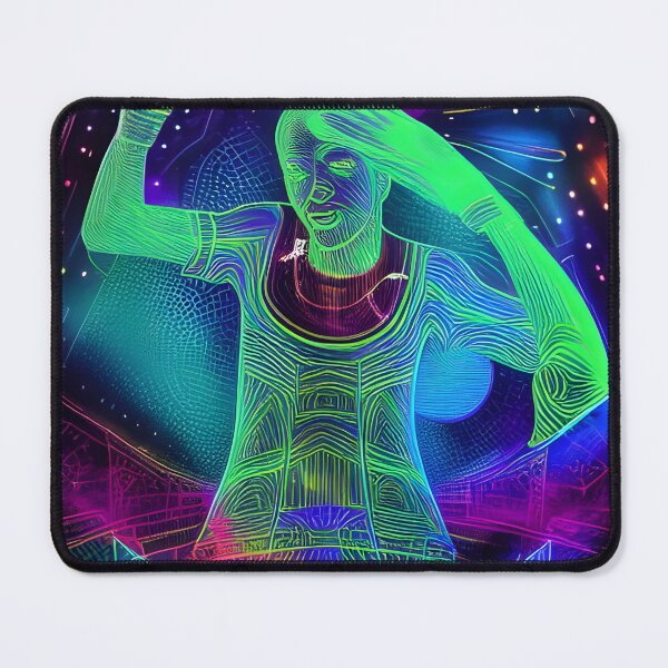 Item preview, Super Star DJ No.1 - Astral Cosmic AI Illustration designed and sold by Recall-Design.