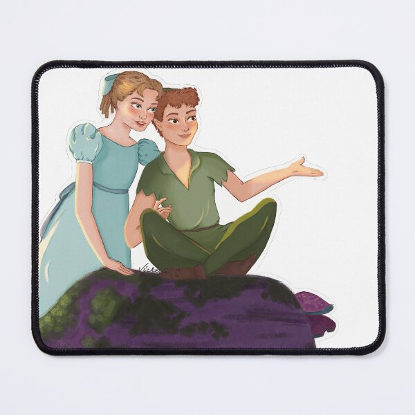 Item preview, Peter Pan and Wendy (no background) designed and sold by vspongecake.