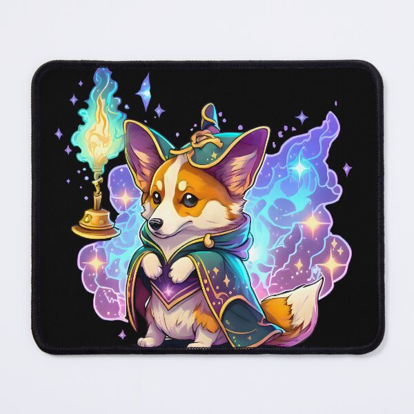 Item preview, Corgi Mage | DND Mage | DND Corgi designed and sold by CosmicLoots.