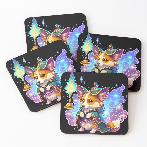Item preview, Corgi Mage | DND Mage | DND Corgi designed and sold by PandorasBoxy.