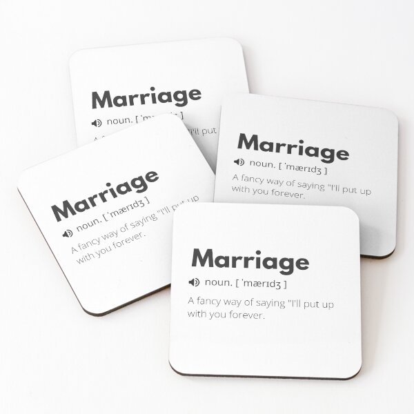 Item preview, Funny Marriage Definition designed and sold by Funny  Definition.