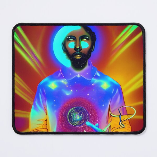Item preview, Super Star DJ No.3 - Astral Cosmic AI Illustration designed and sold by Recall-Design.