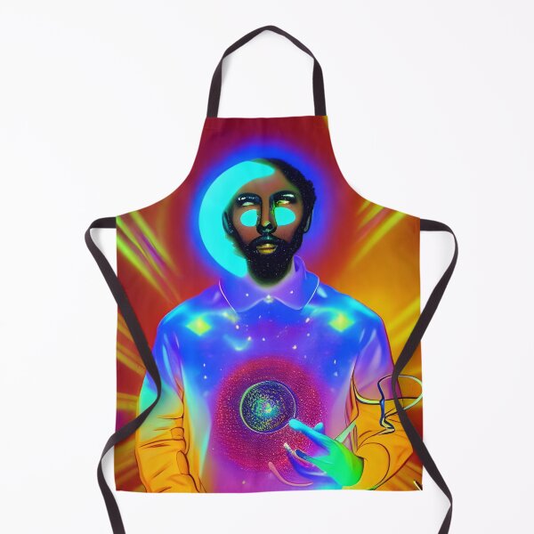 Item preview, Super Star DJ No.3 - Astral Cosmic AI Illustration designed and sold by Recall-Design.