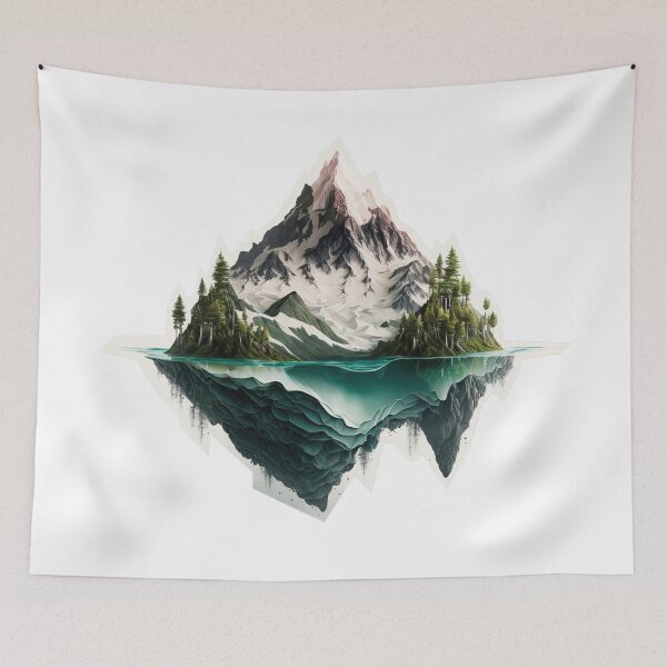 Item preview, Floating mountain designed and sold by Kadhaf.