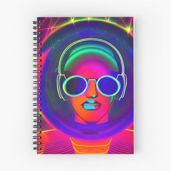 Item preview, Super Star DJ No.5 - Astral Cosmic AI Illustration designed and sold by Recall-Design.