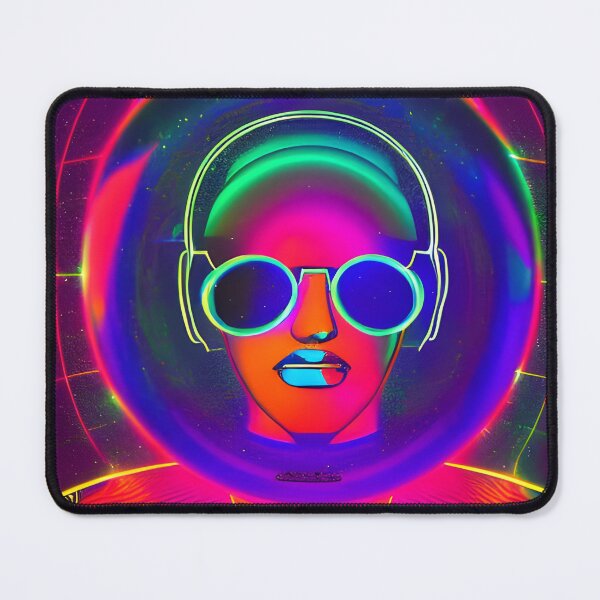 Item preview, Super Star DJ No.5 - Astral Cosmic AI Illustration designed and sold by Recall-Design.