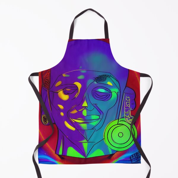 Item preview, Super Star DJ No.6 - Astral Cosmic AI Illustration designed and sold by Recall-Design.