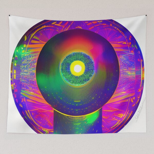 Item preview, Super Star DJ No.7 - Astral Cosmic AI Illustration designed and sold by Recall-Design.
