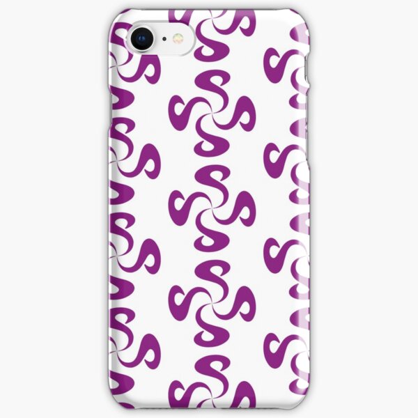SheeArtworks Spiral Purple - Shee Vector Pattern iPhone Snap Case