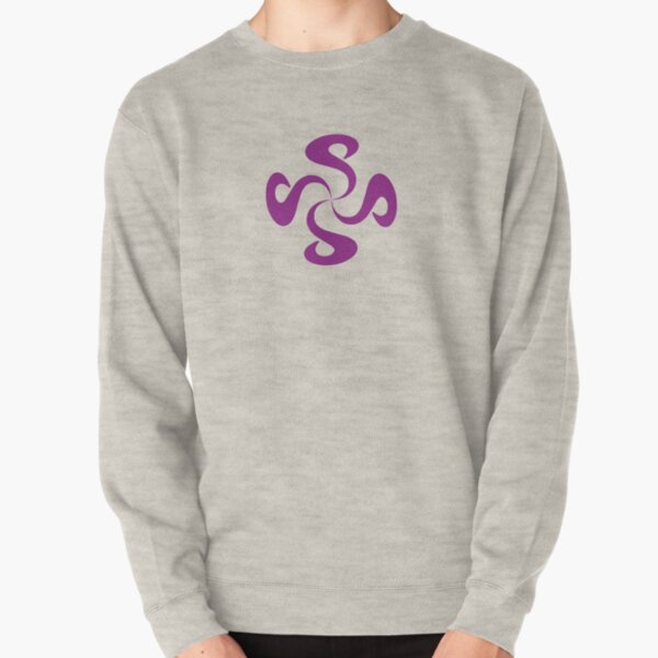 SheeArtworks Spiral Purple - Shee Vector Pattern Pullover Sweatshirt