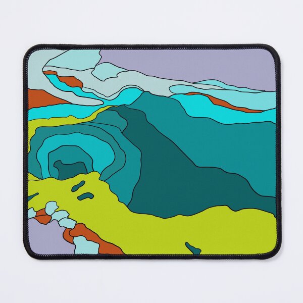 Item preview, Abstract Yellowstone Hot Springs designed and sold by Melissa S. Anderson Studios.
