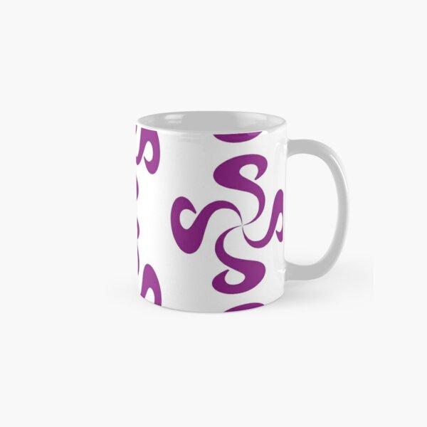 SheeArtworks Spiral Purple - Shee Vector Pattern Classic Mug