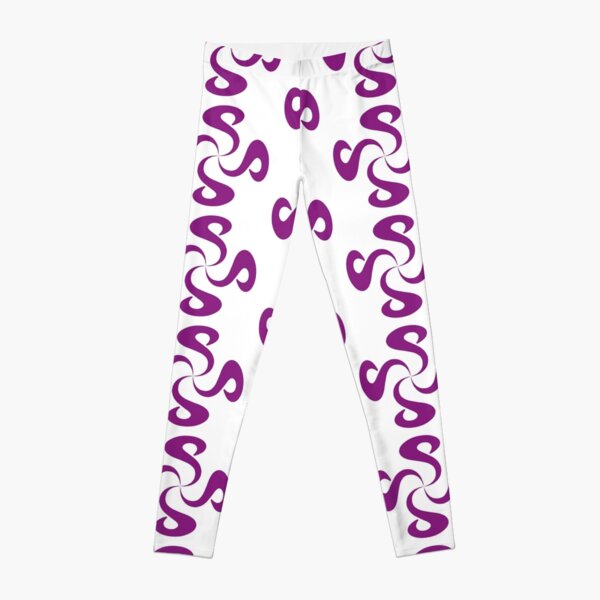 SheeArtworks Spiral Purple - Shee Vector Pattern Leggings
