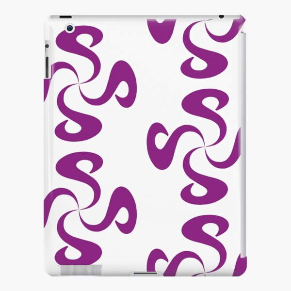 SheeArtworks Spiral Purple - Shee Vector Pattern iPad Snap Case
