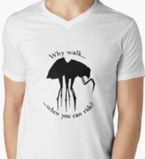 Why walk... Men's V-Neck T-Shirt