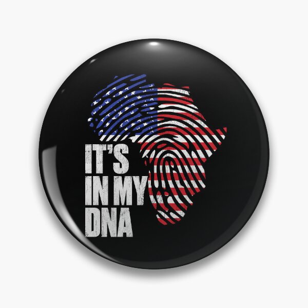 Item preview, African American It's In My DNA Black Melanin Proud designed and sold by QueenOfPrint.