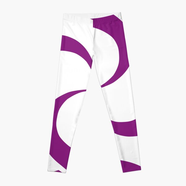 SheeArtworks Spiral Purple - Shee Vector Shape Leggings