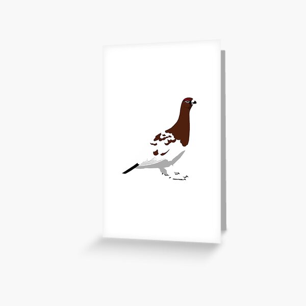 Willow Ptarmigan Greeting Card