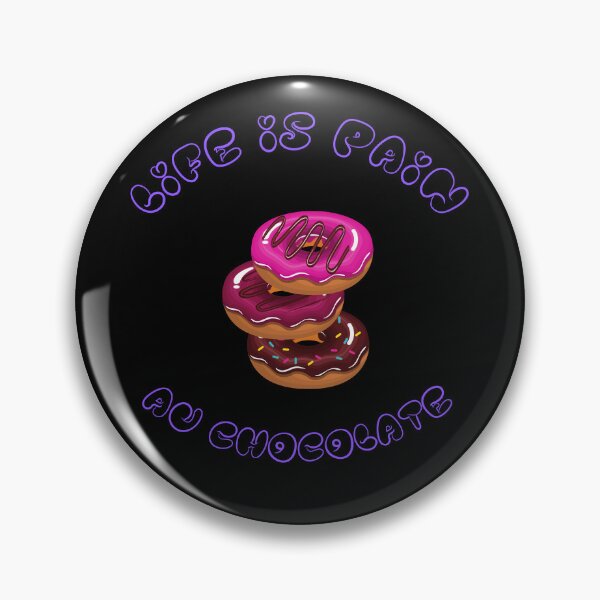 Item preview, Life is pain au chocolate designed and sold by Kuki-shop.