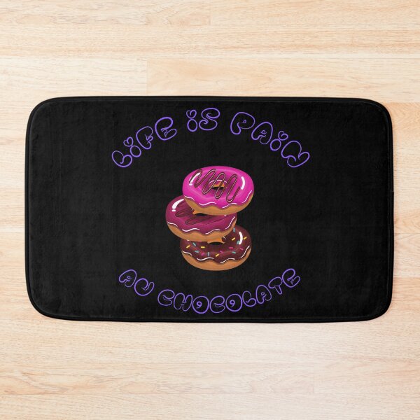 Item preview, Life is pain au chocolate designed and sold by Kuki-shop.